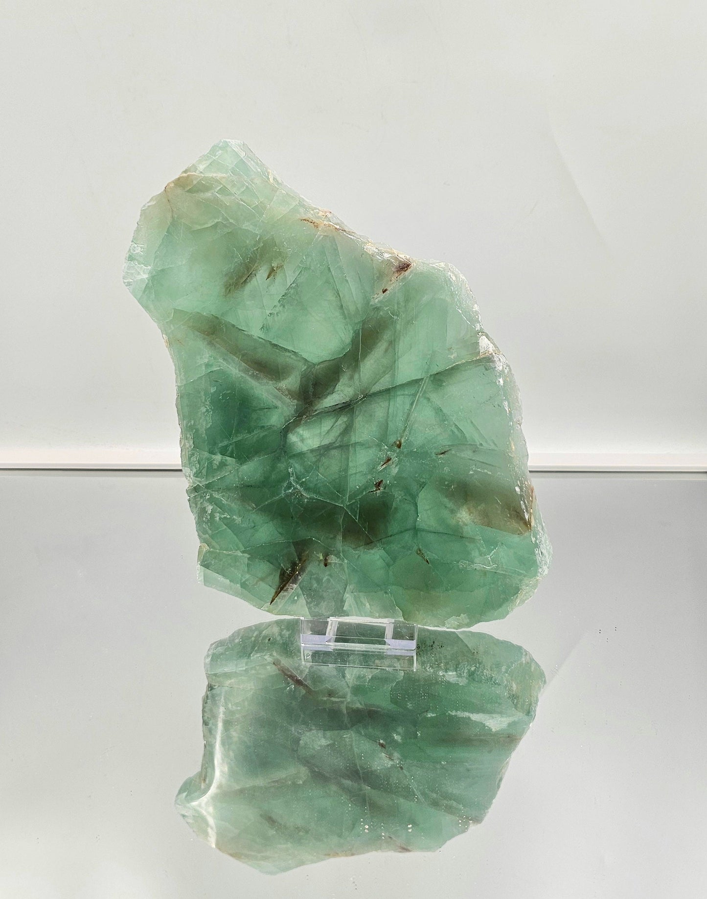 Extra Large Fluorite Crystal Slice (#2)