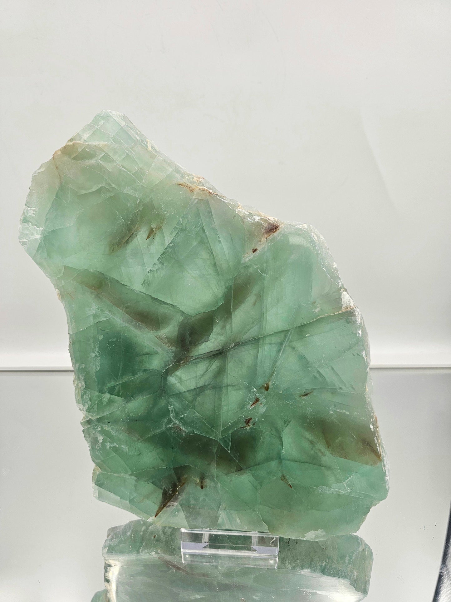 Extra Large Fluorite Crystal Slice (#2)