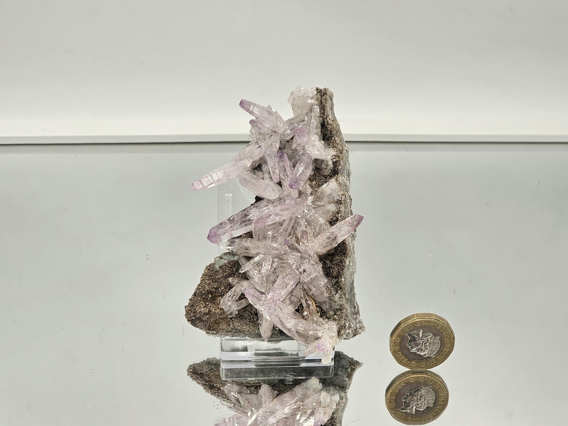Delicate purple tones in a premium Veracruz amethyst crystal specimen