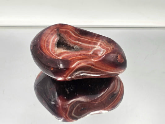Large Carnelian Crystal Bowl - Soap Dish (#4)