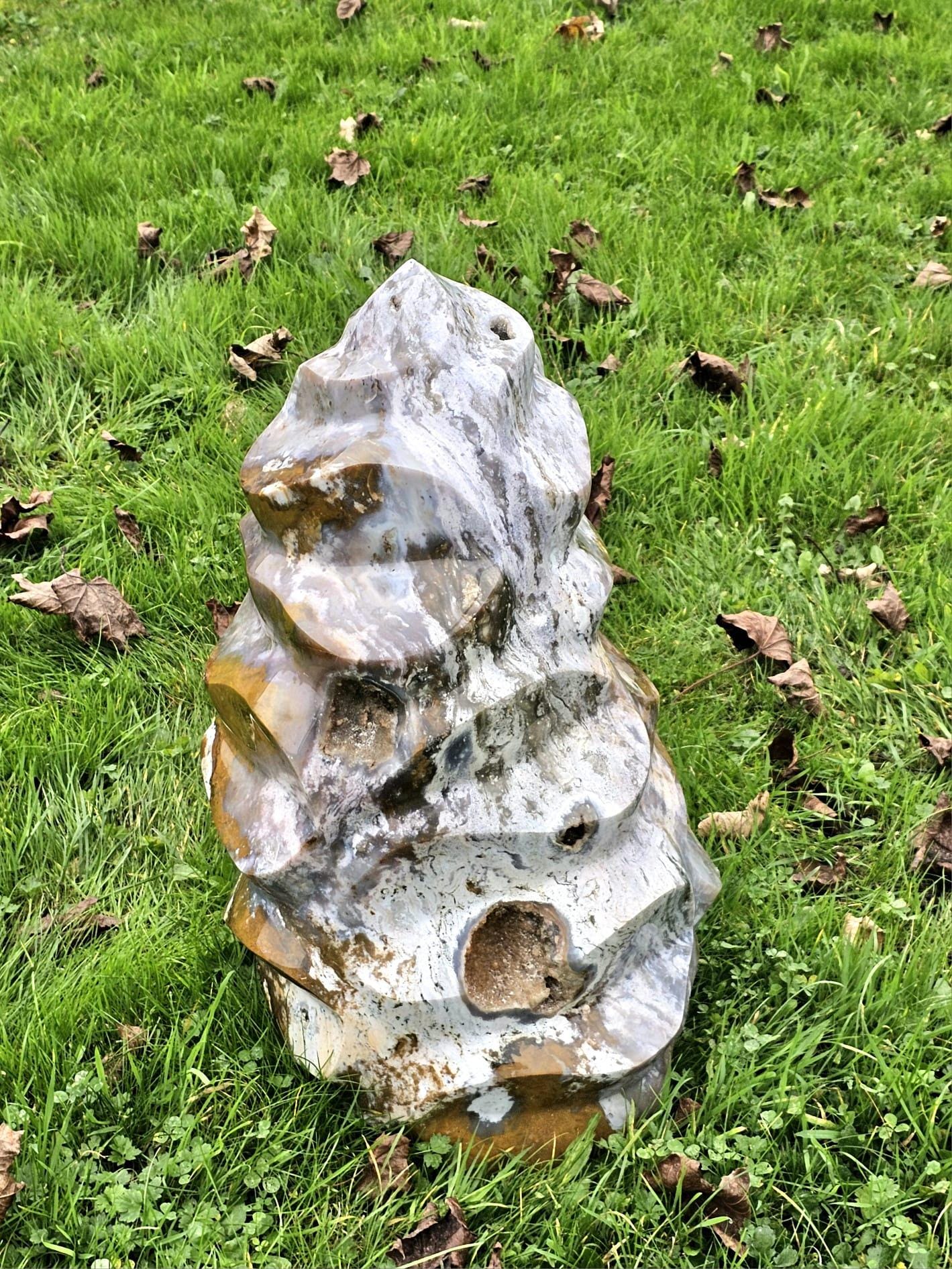 XL Large Ocean Jasper Flame 82.4kg