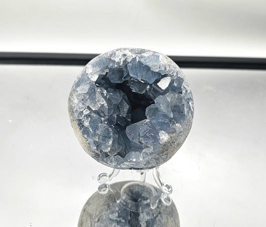 Celestite Crystal Sphere (#8)