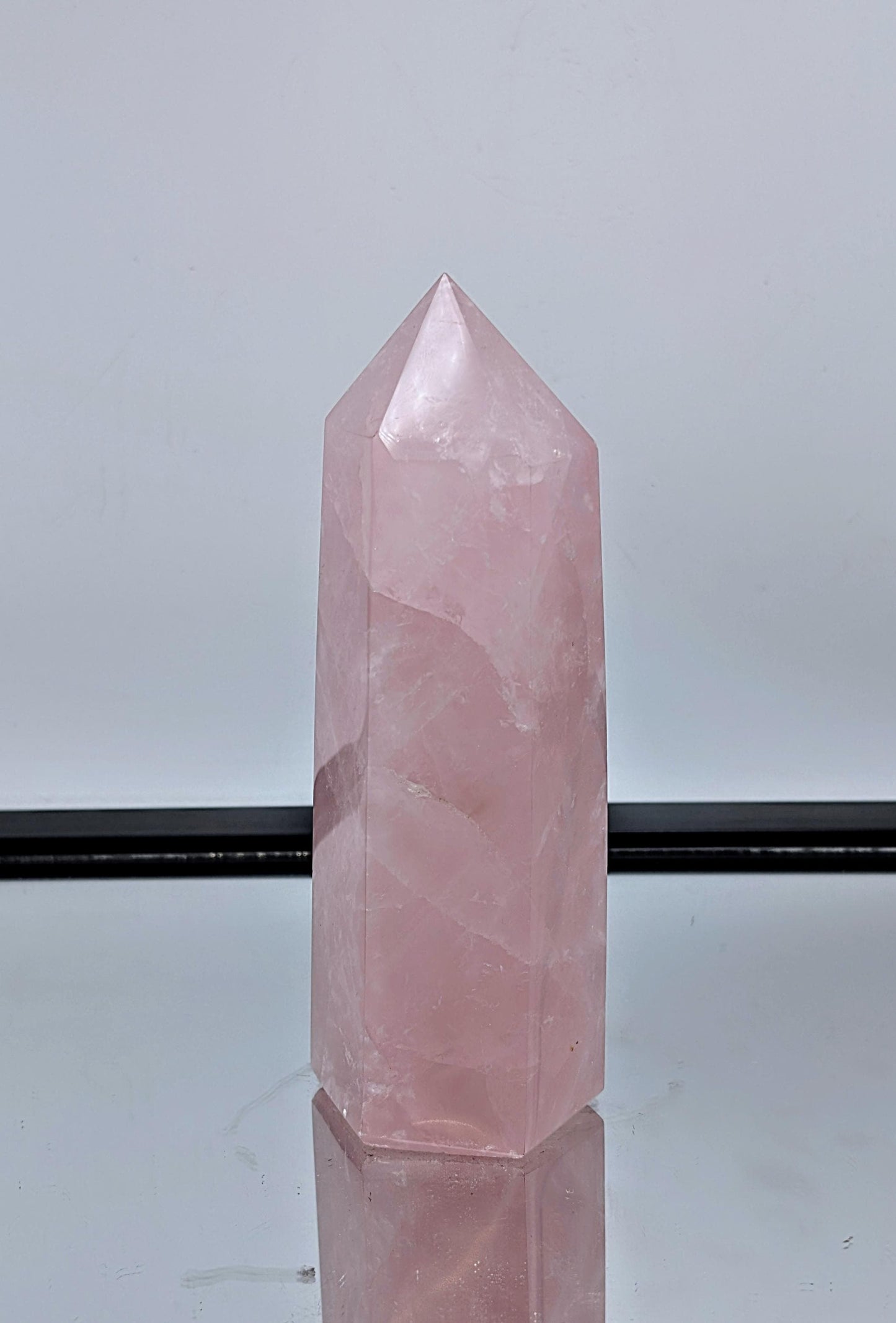 Large Rose Quartz Crystal Prism / Tower (#9)