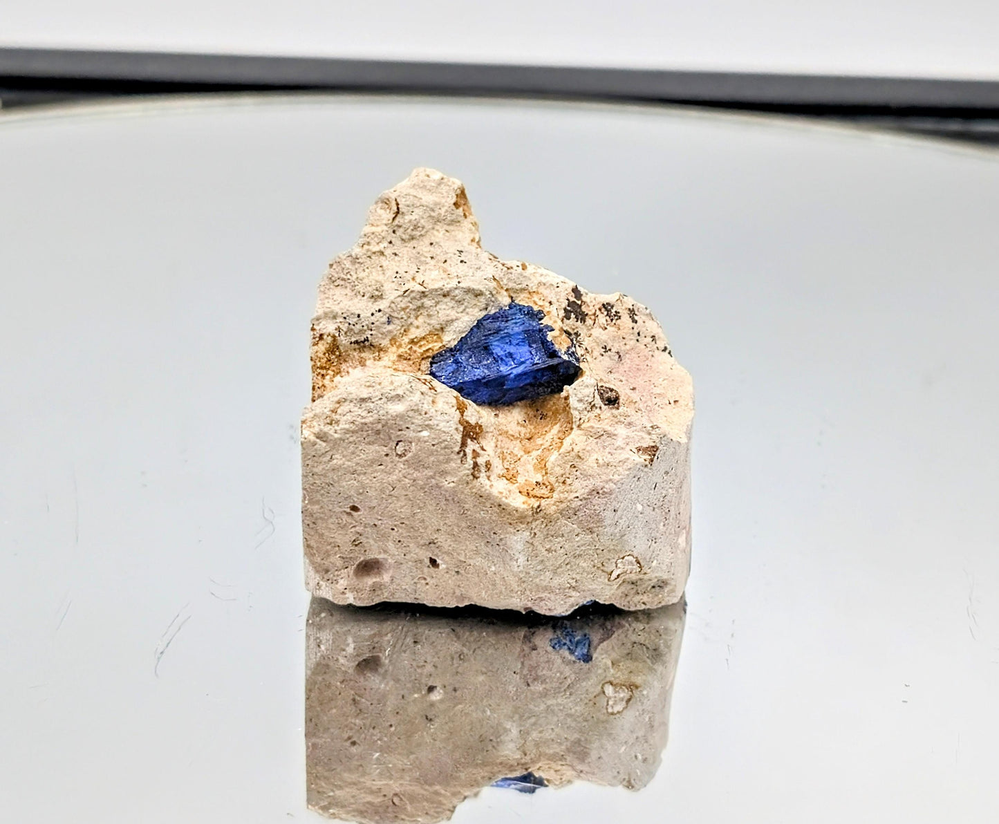 Azurite Crystal Geode (#6)