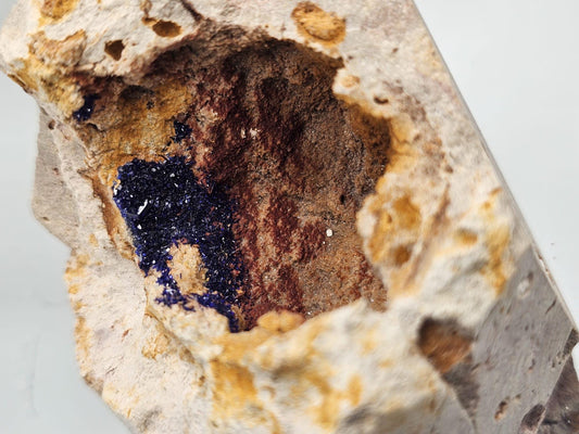 Azurite Crystal Geode (#2)