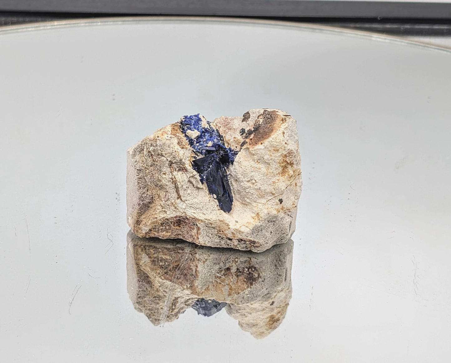 Azurite Crystal Geode (#3)