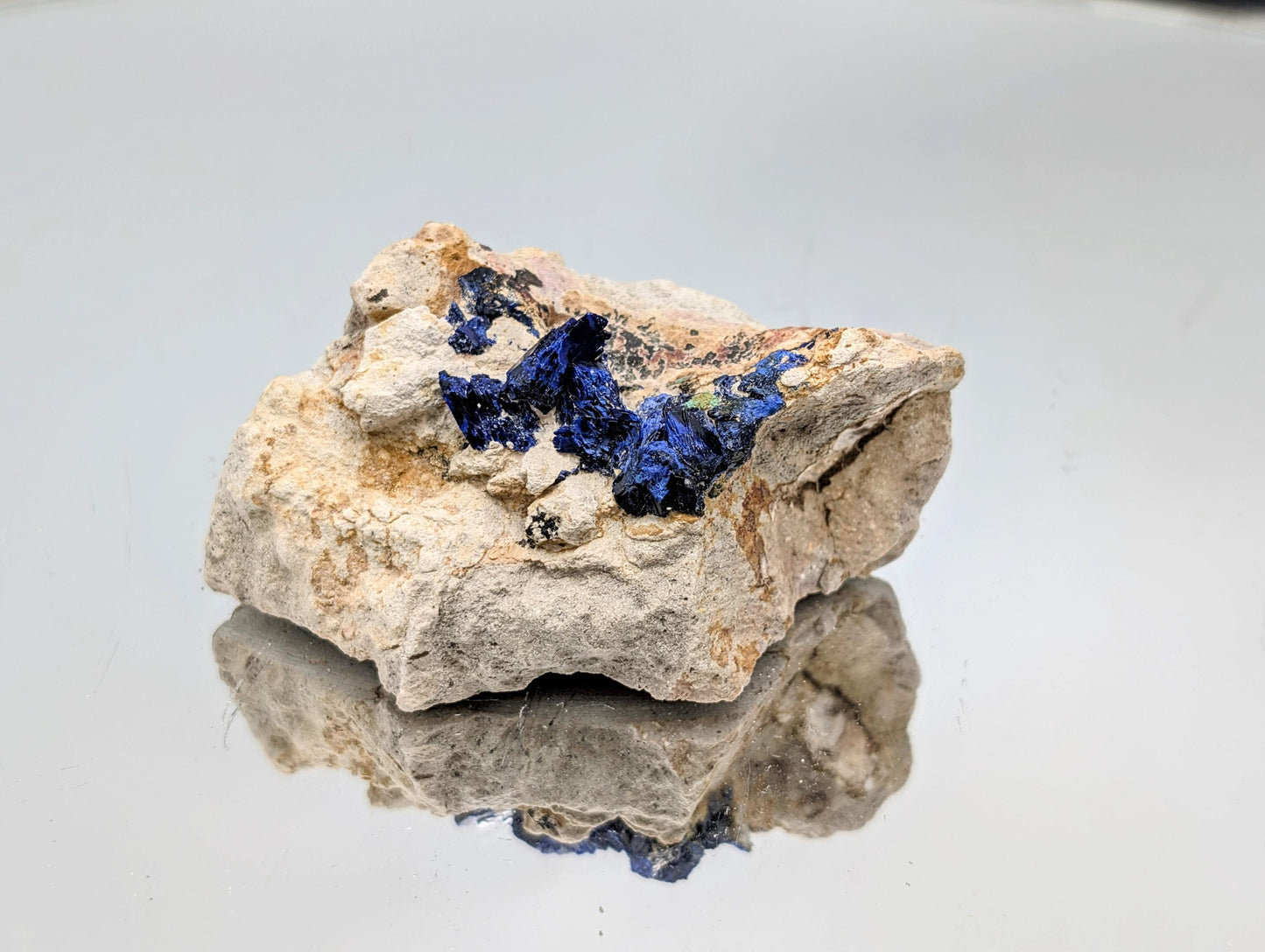 Azurite Crystal Geode (#1)