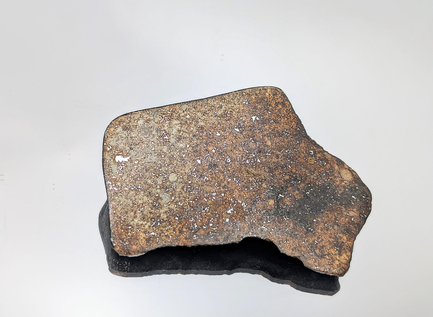 Chondrite Meteorite Crystsl Slice (DP)
