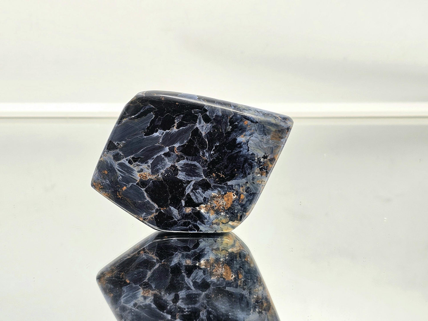 Large Pietersite Crystal Slice / Palmstone (DP)