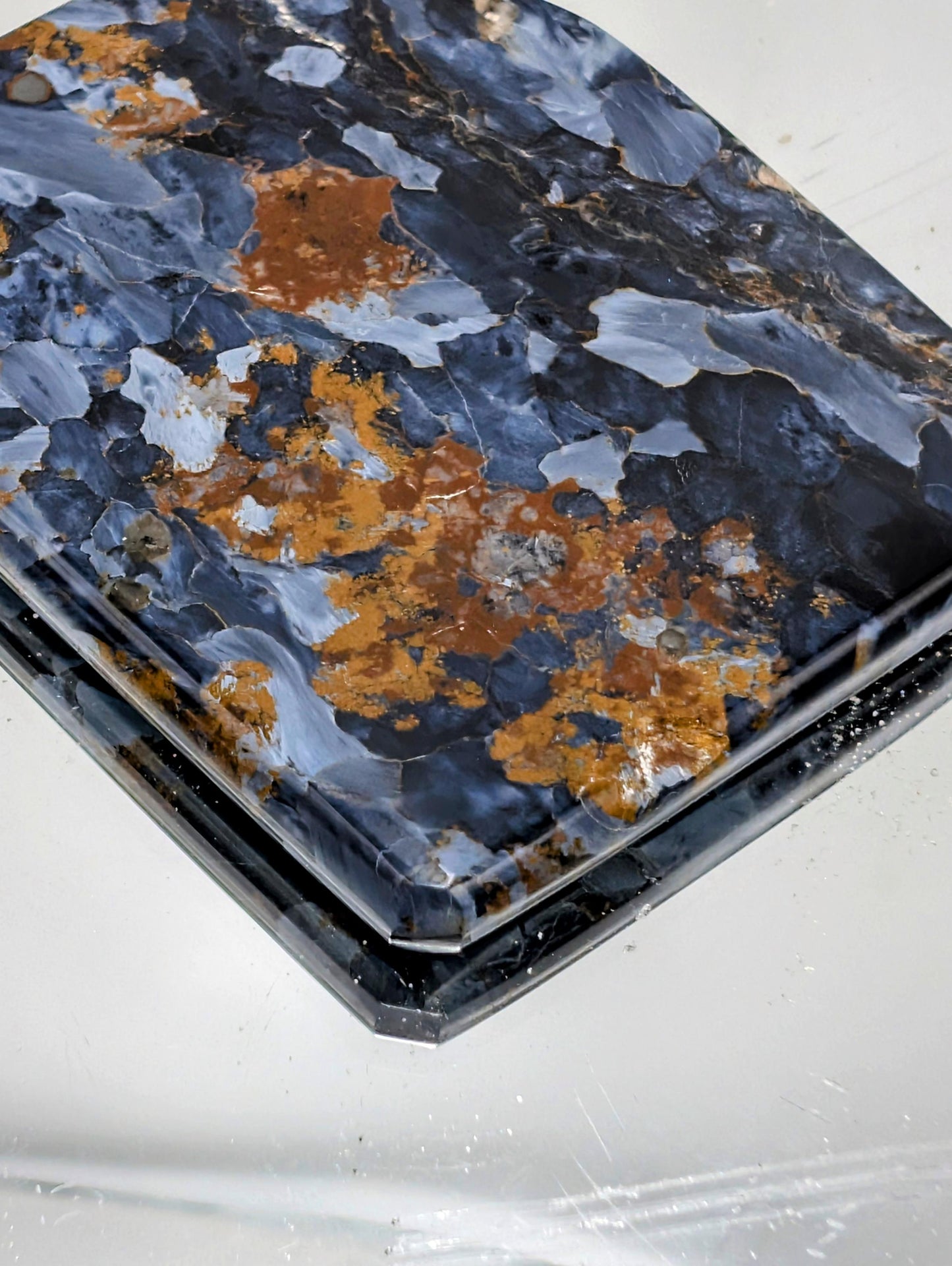 Pietersite Crystal Slice / Palmstone (14)