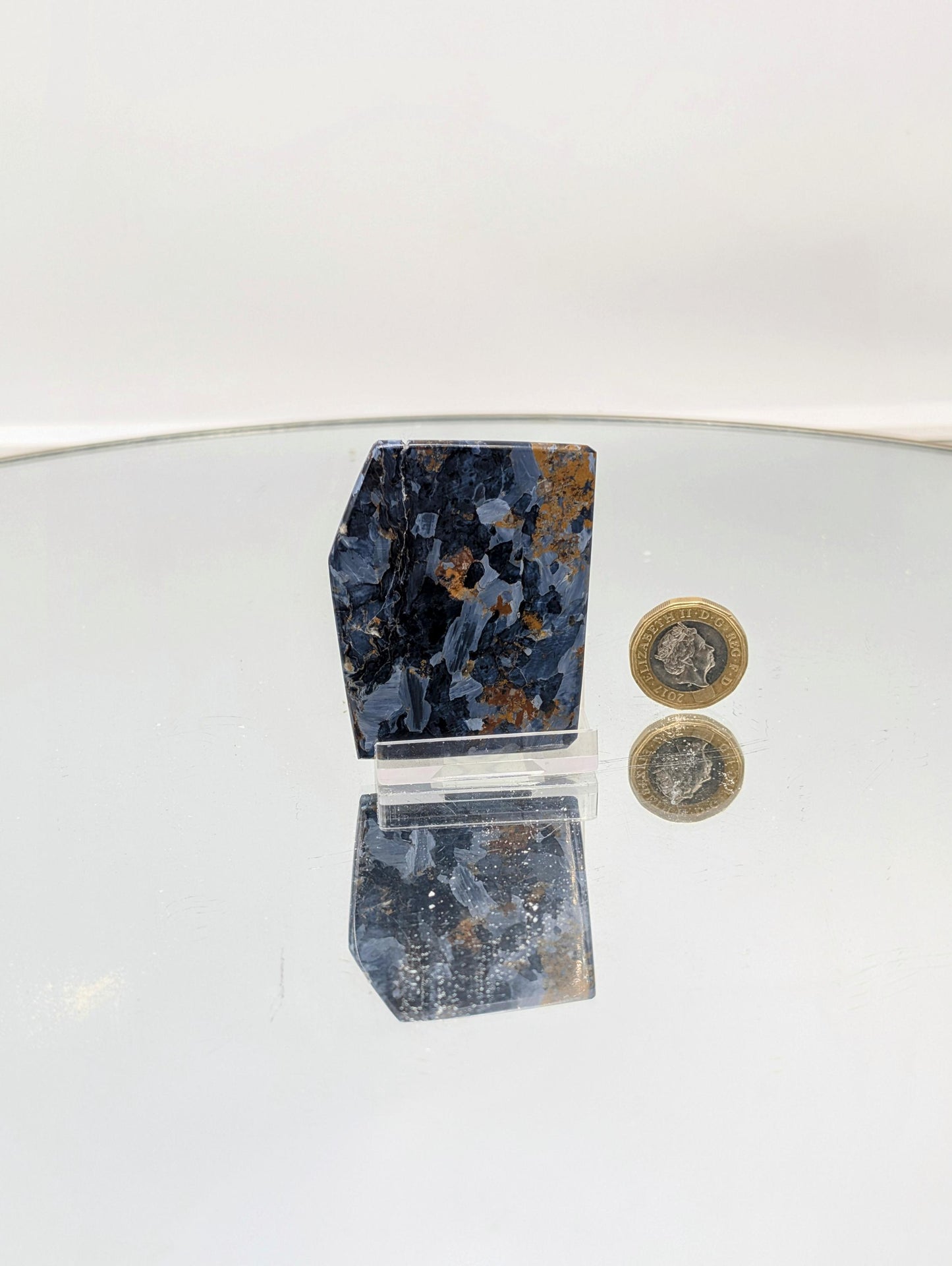 Pietersite Crystal Slice / Palmstone (14)