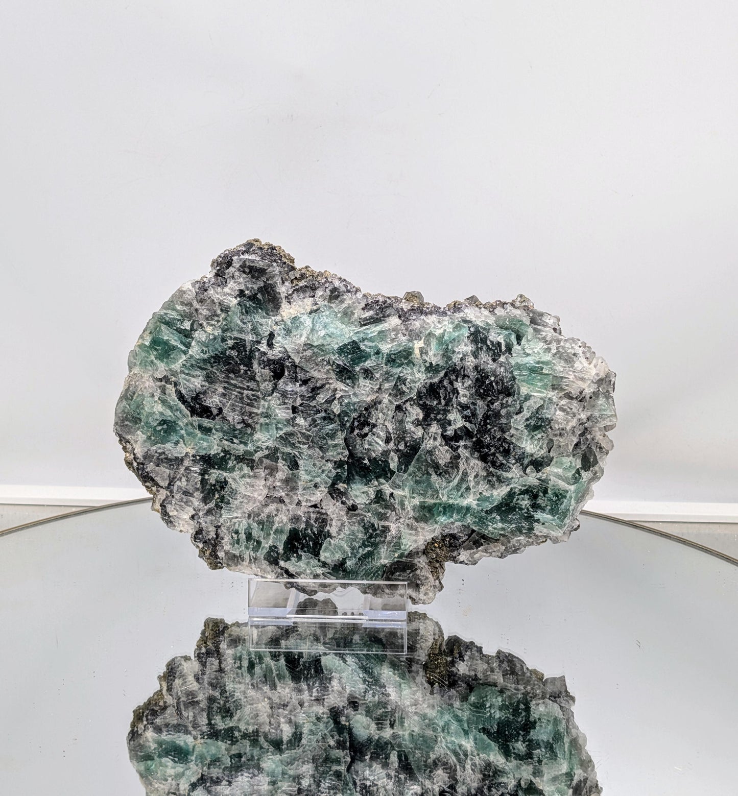 collector crystal pyrite fluorite