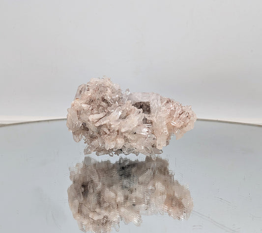 large Pink Colombian Quartz Crystal Cluster (#7)