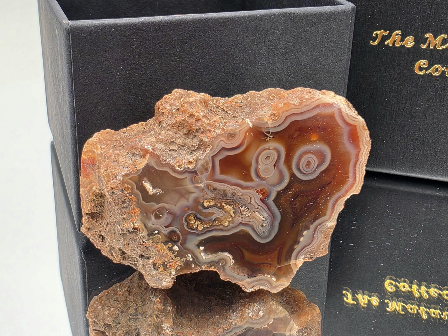 Malawi Agate Colour Banded Polished  Crystal (#16)