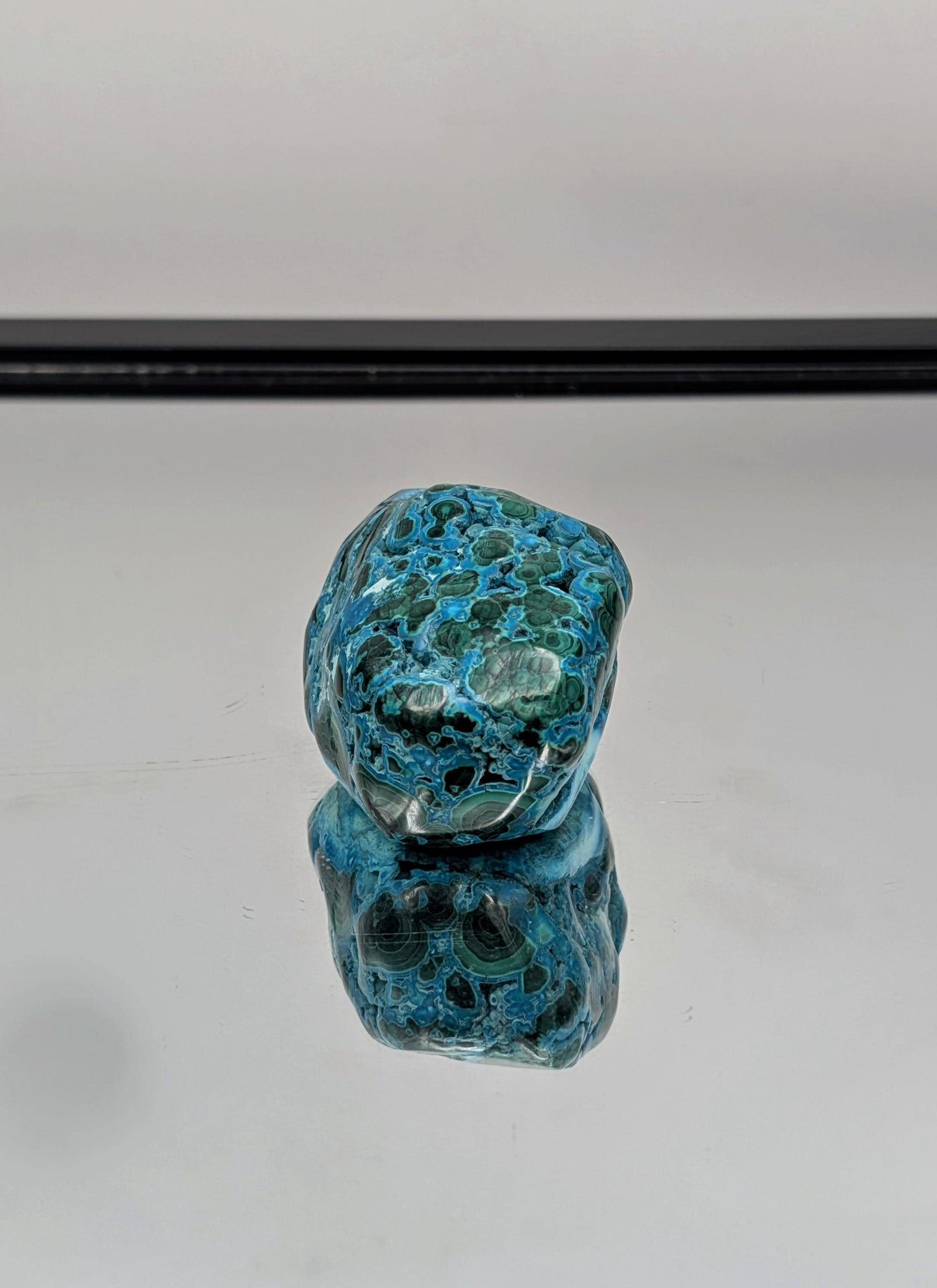 Large Chrysocolla Malachite Crystal Polished  (#20)