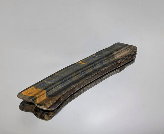 Large Tigers Eye Crystal Polished Slice  (#6)