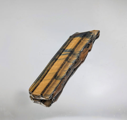 Large Tigers Eye Crystal Polished Slice  (#17)