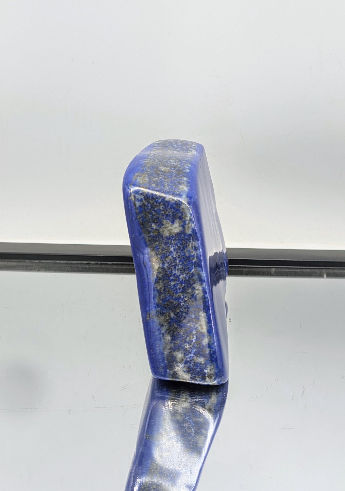Lapis lazuli Natural Blue Gemstone Crystal Fools Gold Pyrite Afghanistan (#43)