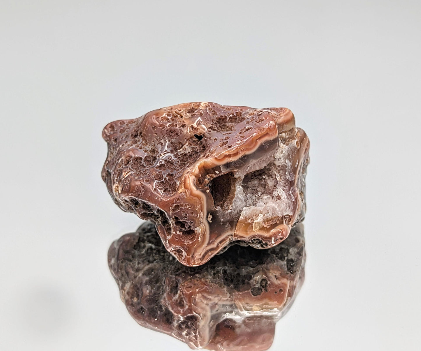Malawi Agate Crystal Tumblestone (#1)