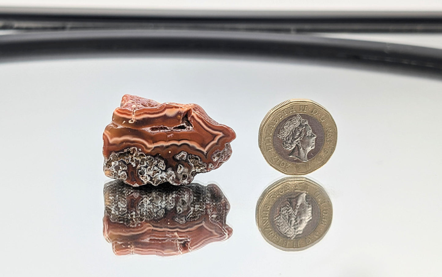 Malawi Agate Crystal Tumblestone (#1)