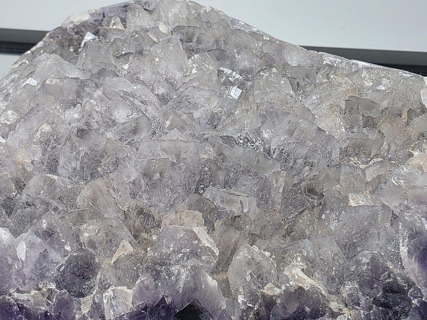 Extra Large Amethyst & Quartz Crystal Heart  3KG
