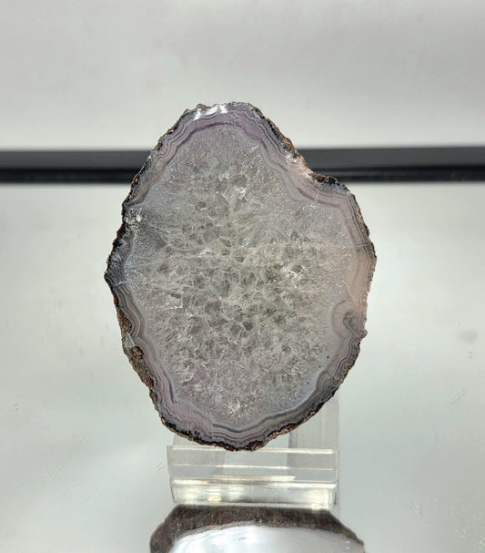 Mexican Agate Crystal Banded Polished (#11)
