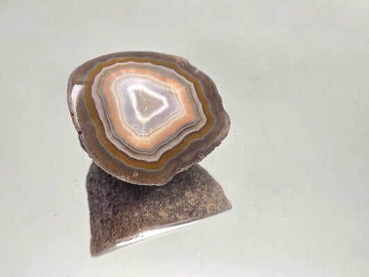 Malawi Agate Colour Banded Polished Crystal  (#57)