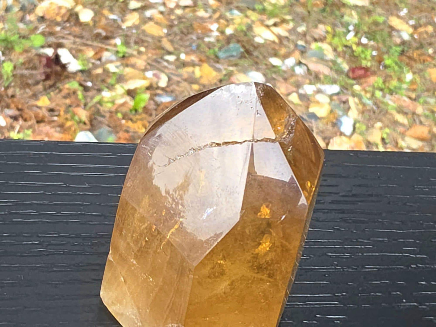 Natural Citrine Crystal Prism from Madagascar (#5)