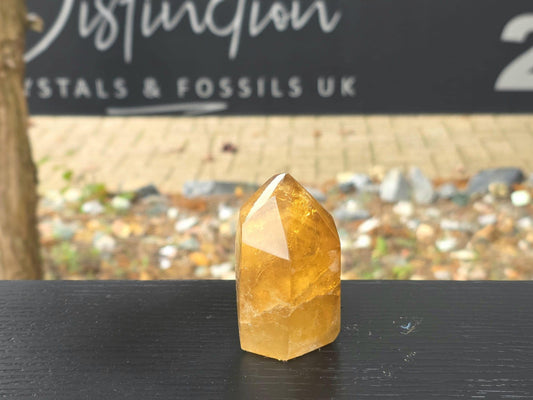 Madagascan Citrine Crystal Prism - Tower , Natural (#4)