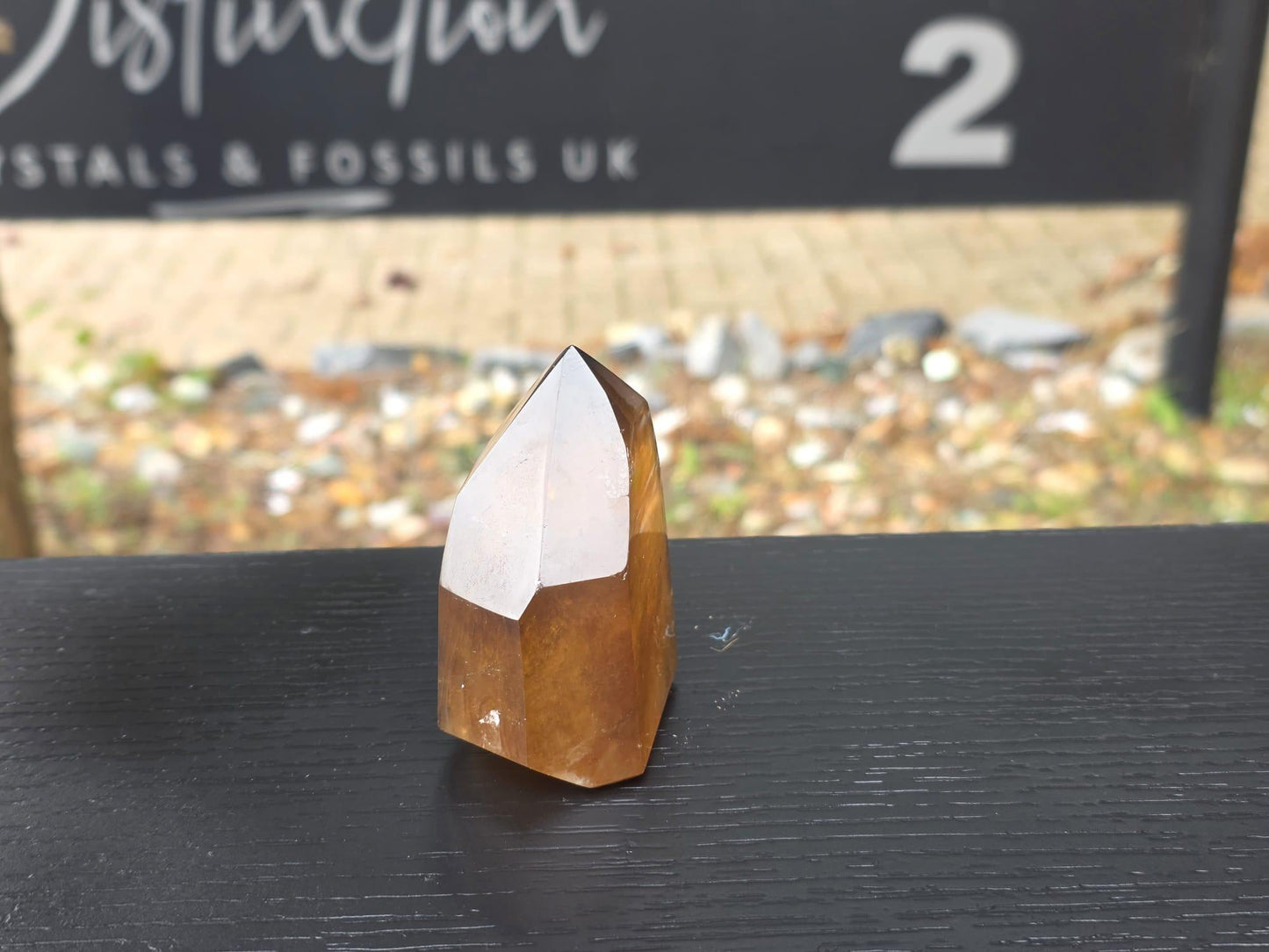 Natural Citrine Crystal Prism from Madagascar (#3)