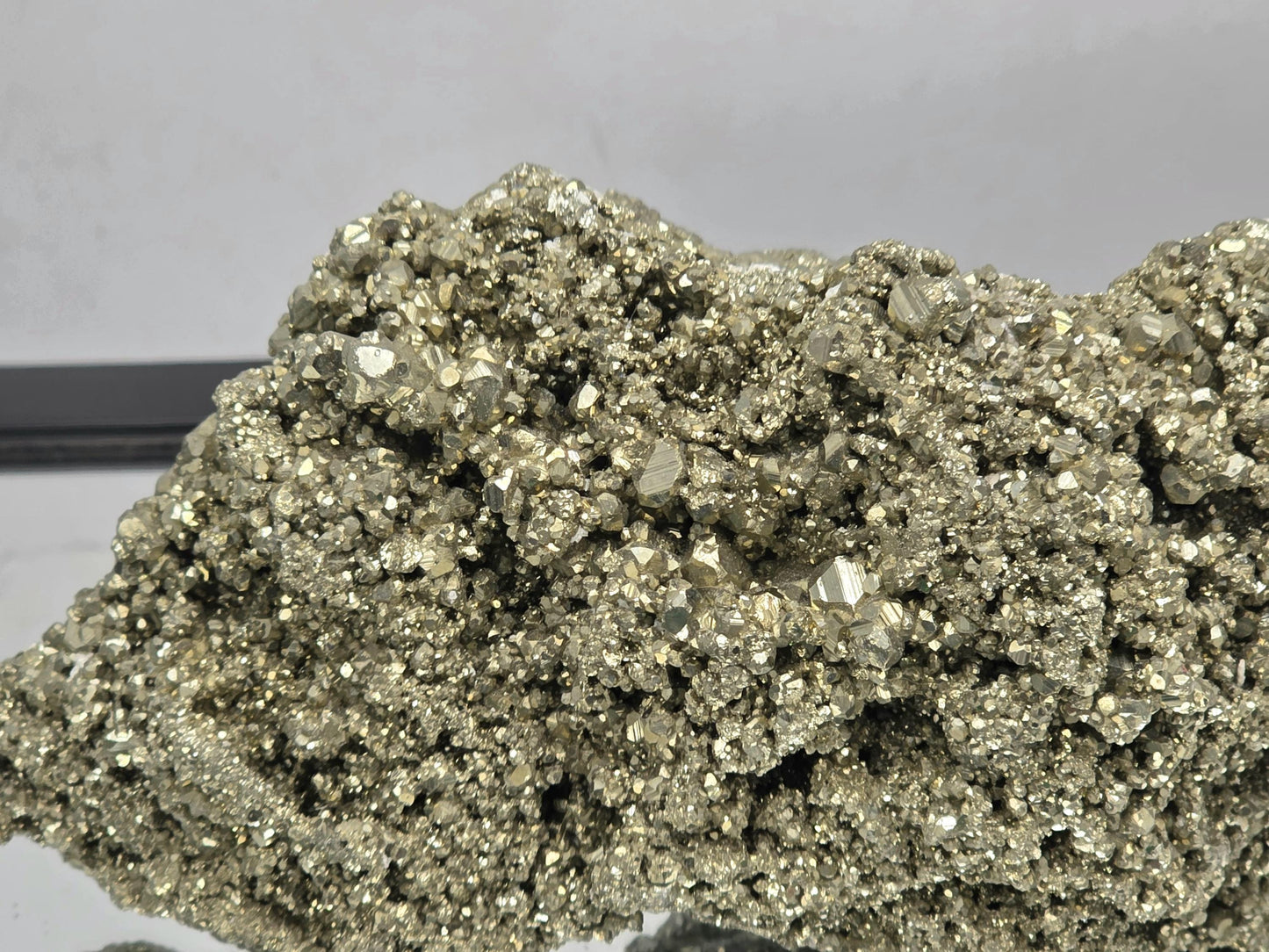 Large Pyrite Crystal Raw Cluster  - Peru 1.92KG  (#6)