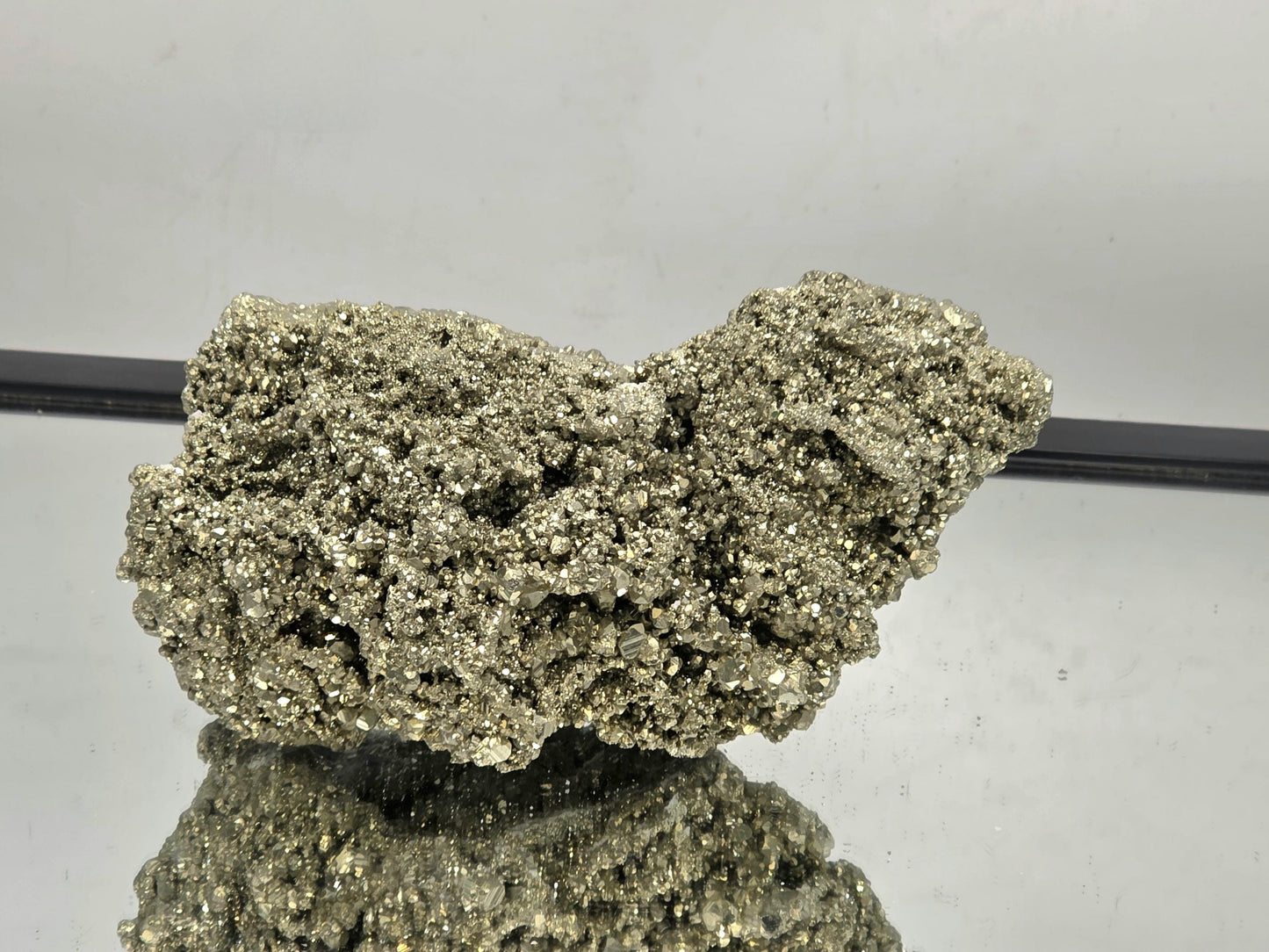 Large Pyrite Crystal Raw Cluster  - Peru 1.92KG  (#6)