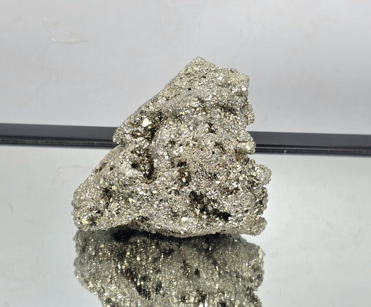 Large Pyrite Crystal Raw Cluster  - Peru 1.46KG  (#4)