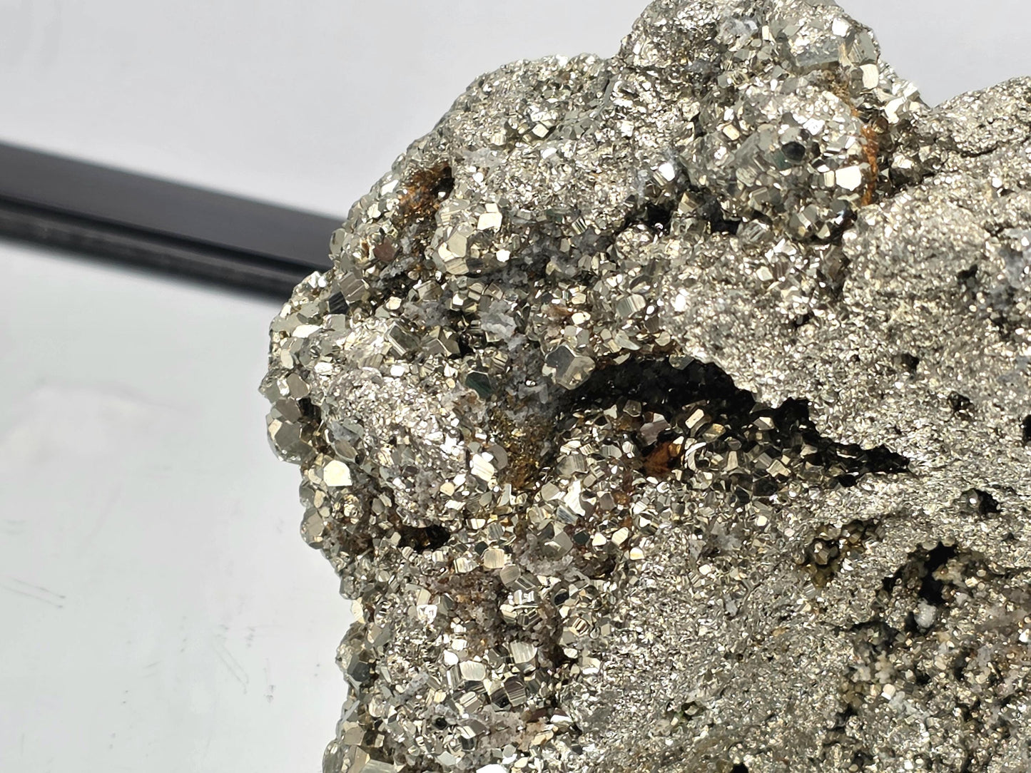 Large Pyrite Crystal Raw Cluster  - Peru 1.46KG  (#4)