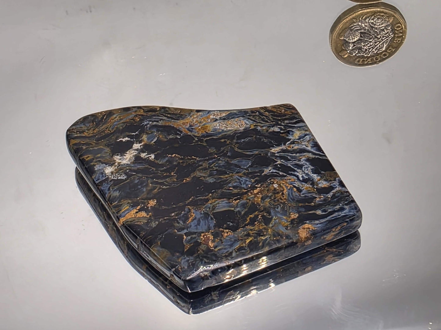 Large Pietersite Crystal Slice (#9)