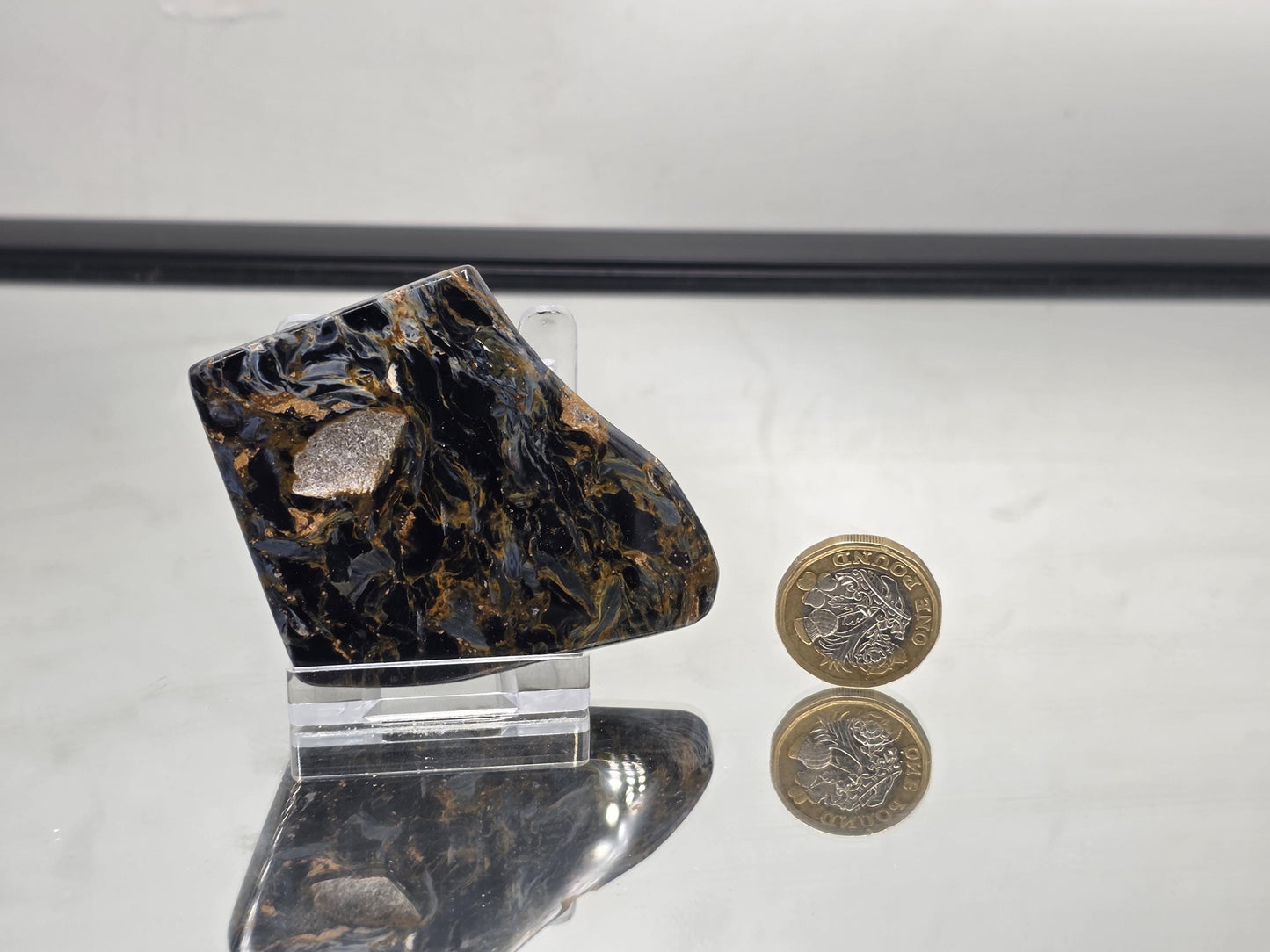 Large Pietersite Crystal Slice (#9)