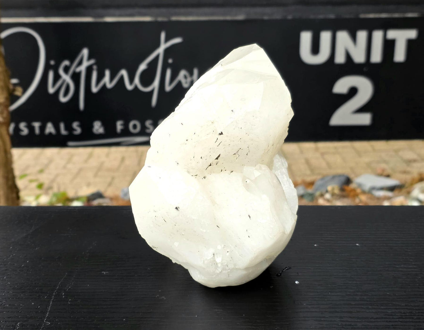 Large Quartz Crystal Skull #2 | Hand-Carved in Peru | Natural Quartz | Crystal Sculpture | Unique Gift