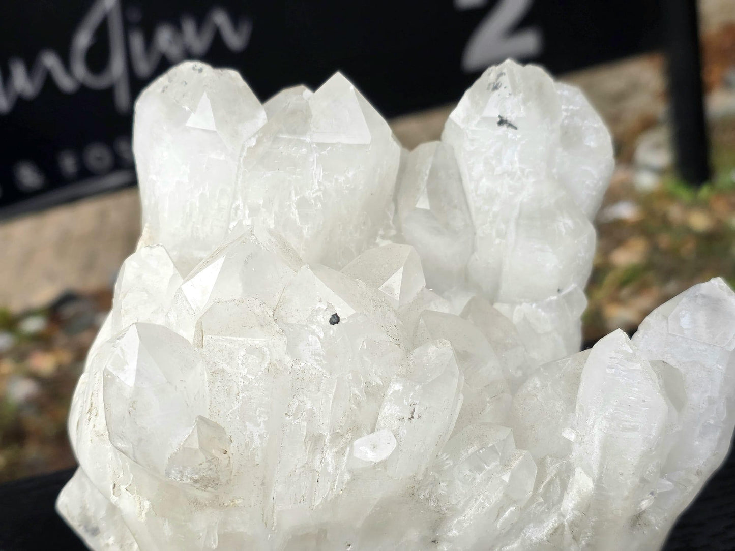 Large Quartz Crystal Skull #1 | Hand-Carved in Peru | Natural Quartz | Crystal Sculpture | Unique Gift