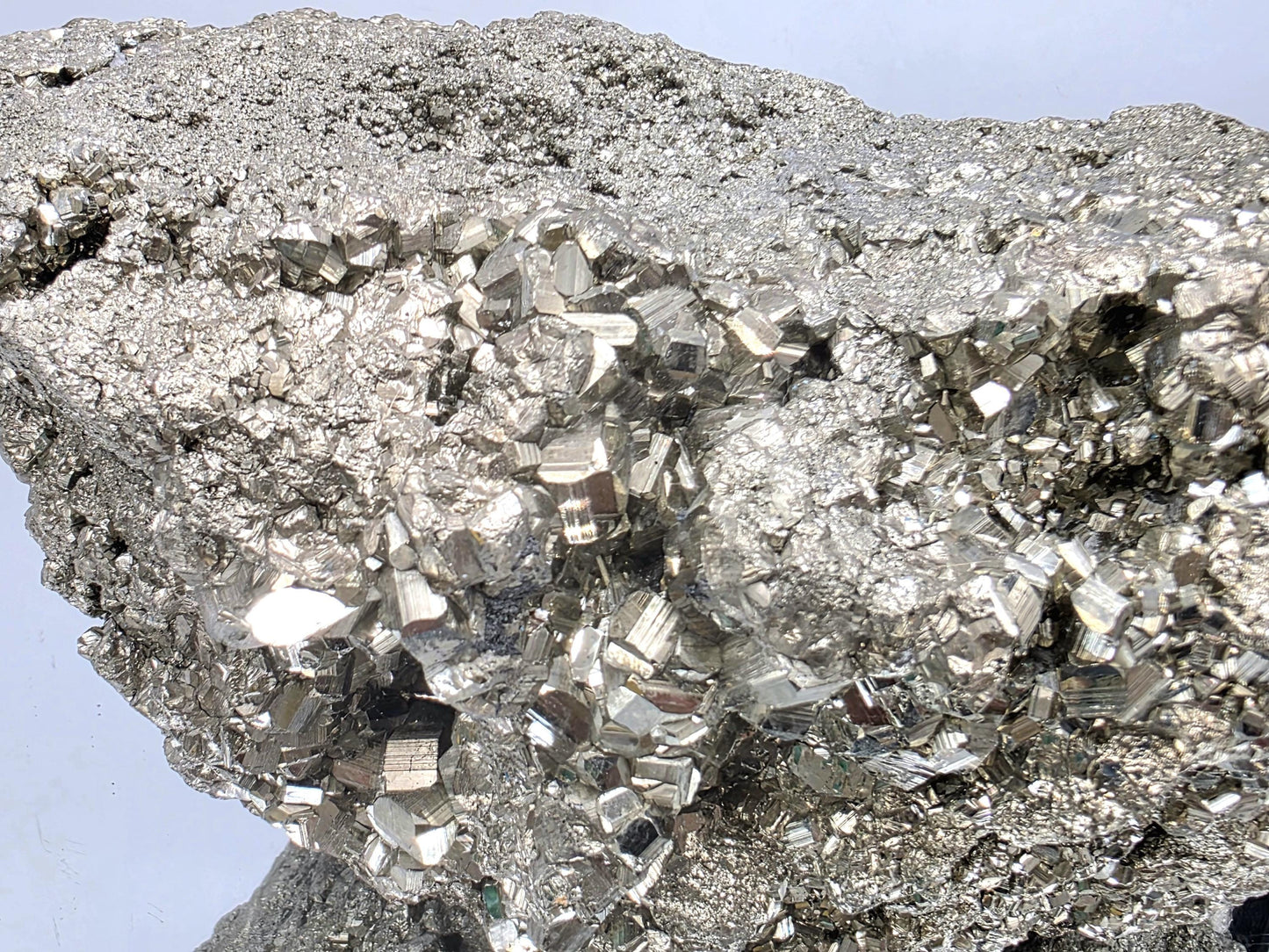 Very Large Pyrite Crystal Raw Cluster  - Peru  5.4 KG  (#7)