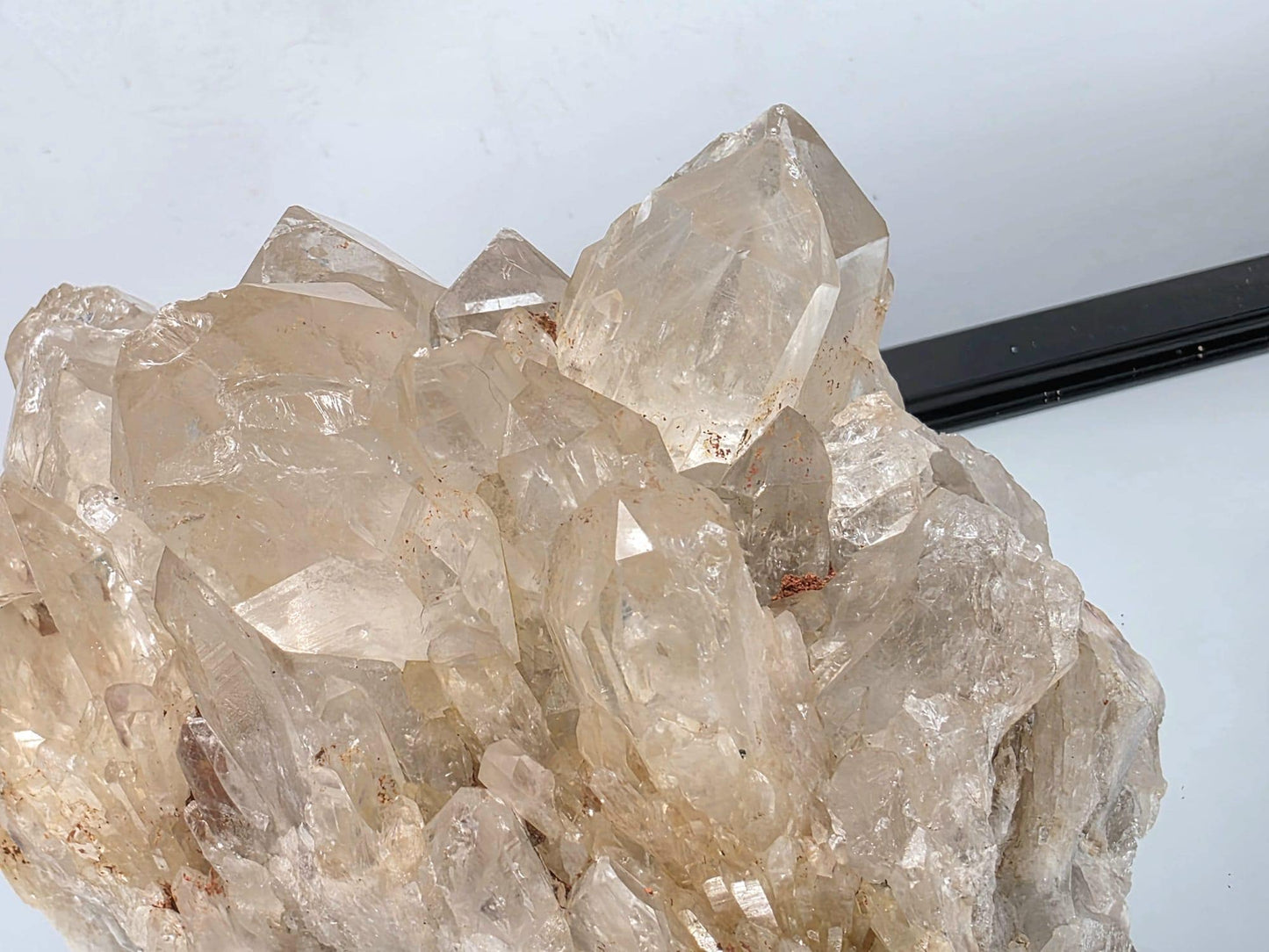 Large Kundalini Citrine Natural Crystal | Golden Citrine Quartz Cluster | Statement Home Décor #59