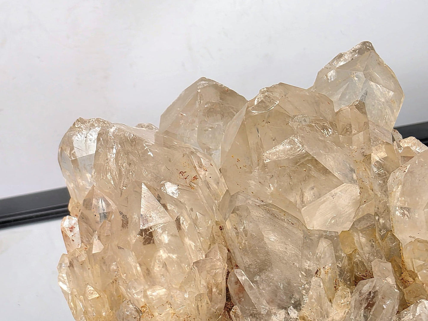 Large Kundalini Citrine Natural Crystal | Golden Citrine Quartz Cluster | Statement Home Décor #59