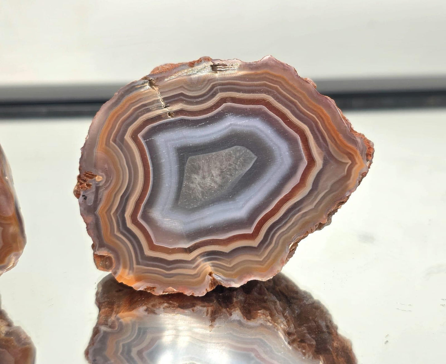 Malawi Agate  Crystal Pair #61