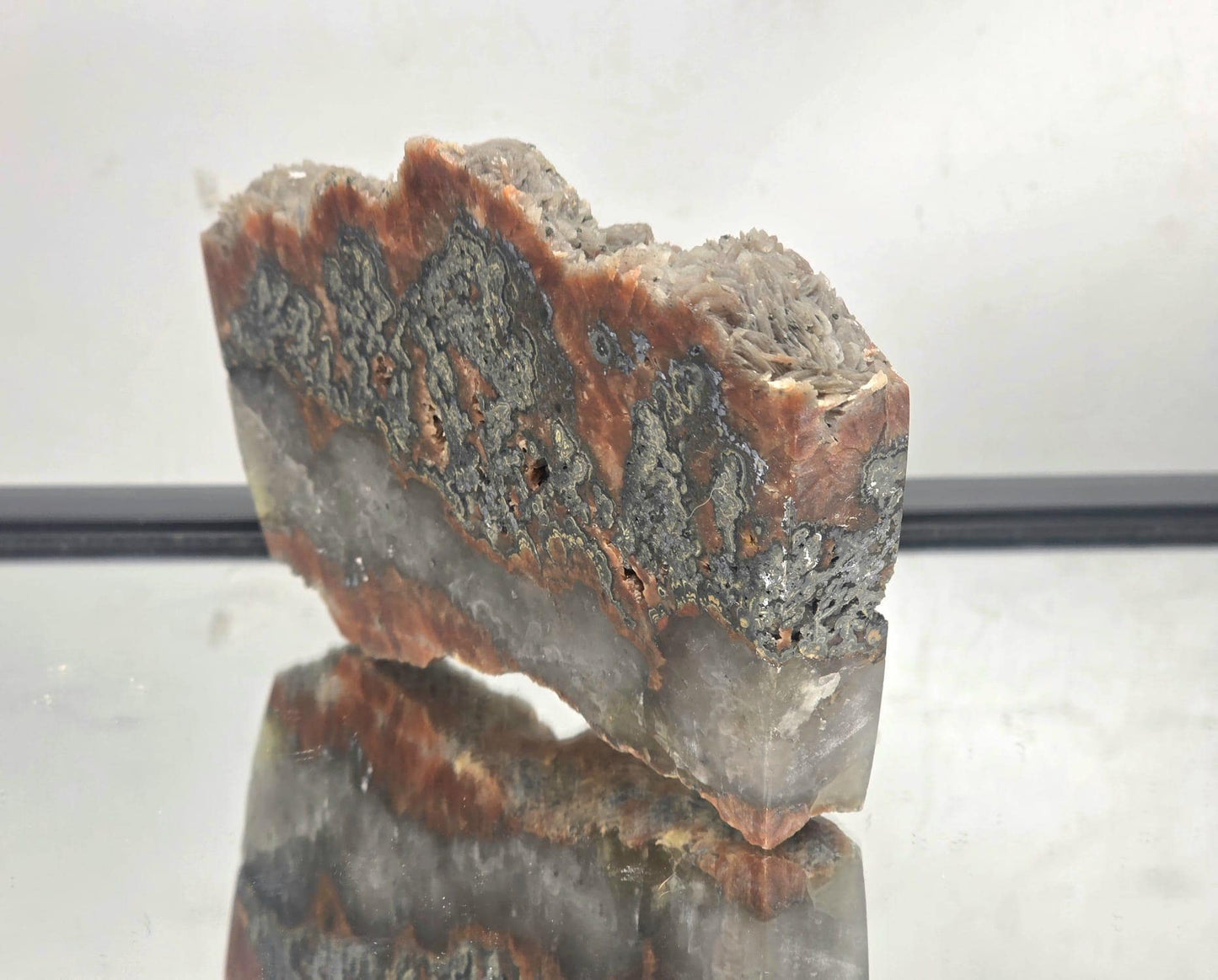 Large Imperial Baryte Crystal Slice (#2)