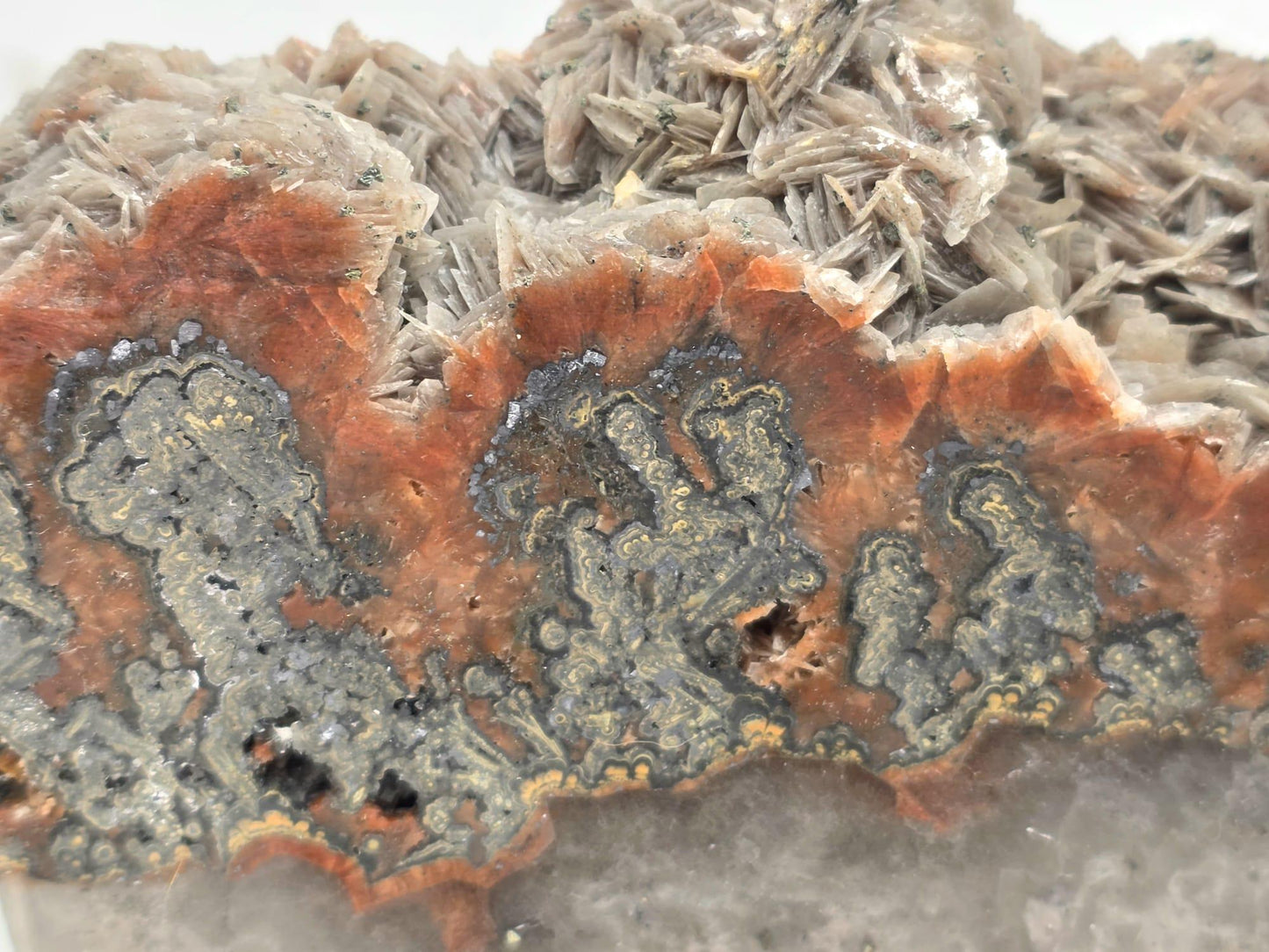 Large Imperial Baryte Crystal Slice (#2)