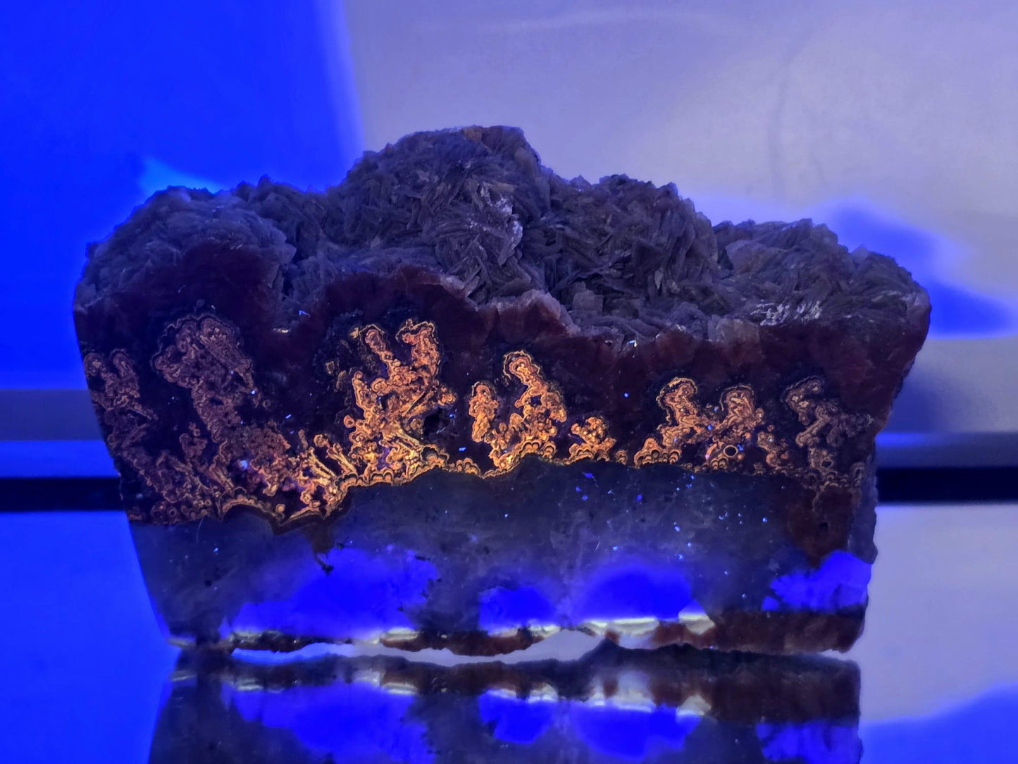 Large Imperial Baryte Crystal Slice (#2)