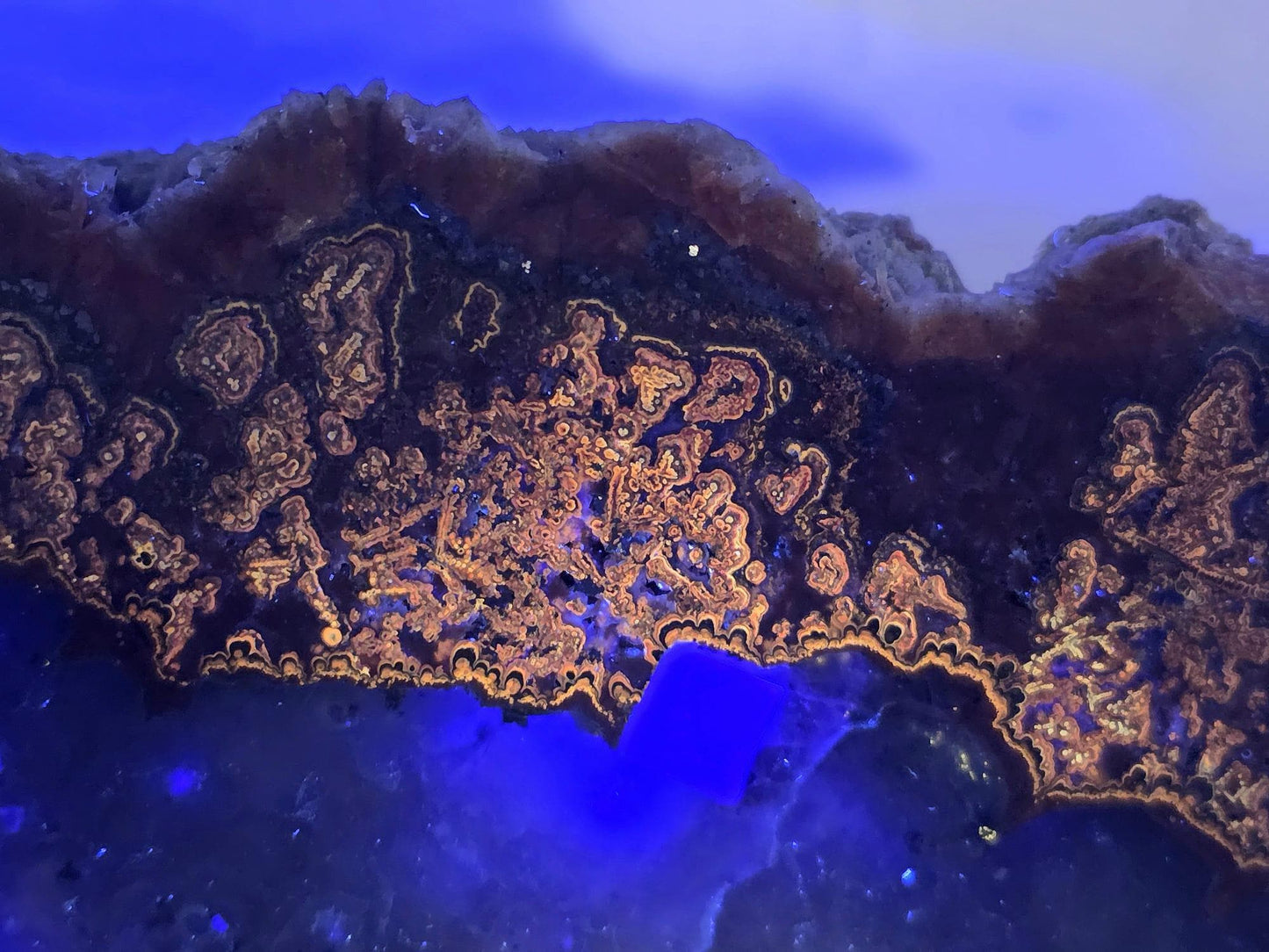 Large Imperial Baryte Crystal Slice (#3)