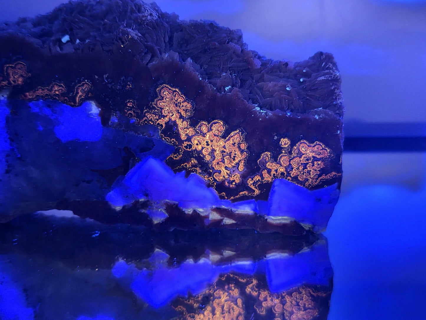 Large Imperial Baryte Crystal Slice (#1)