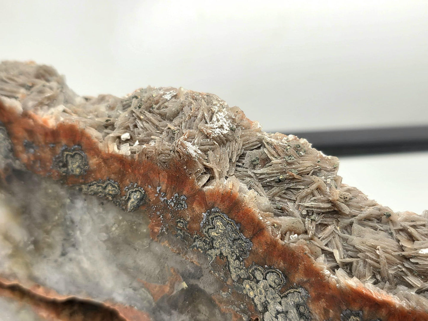 Large Imperial Baryte Crystal Slice (#1)