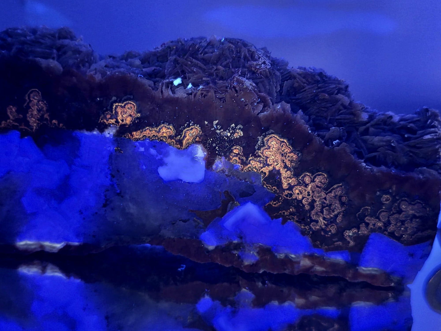 Large Imperial Baryte Crystal Slice (#1)