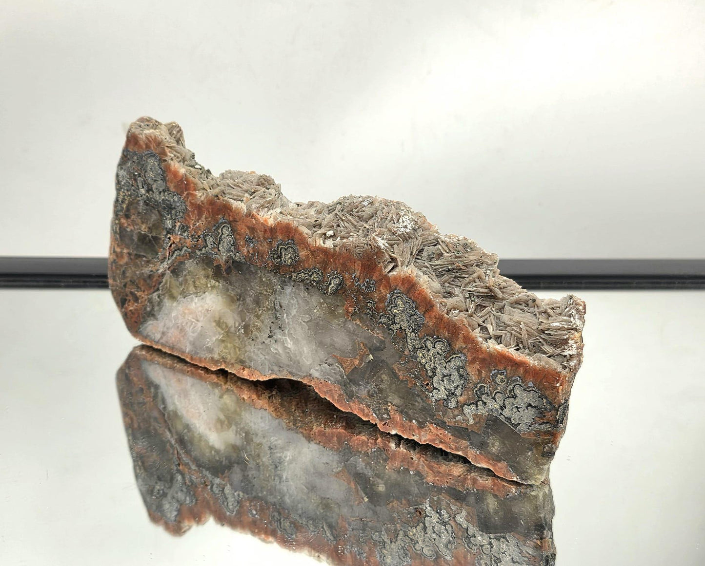 Large Imperial Baryte Crystal Slice (#1)